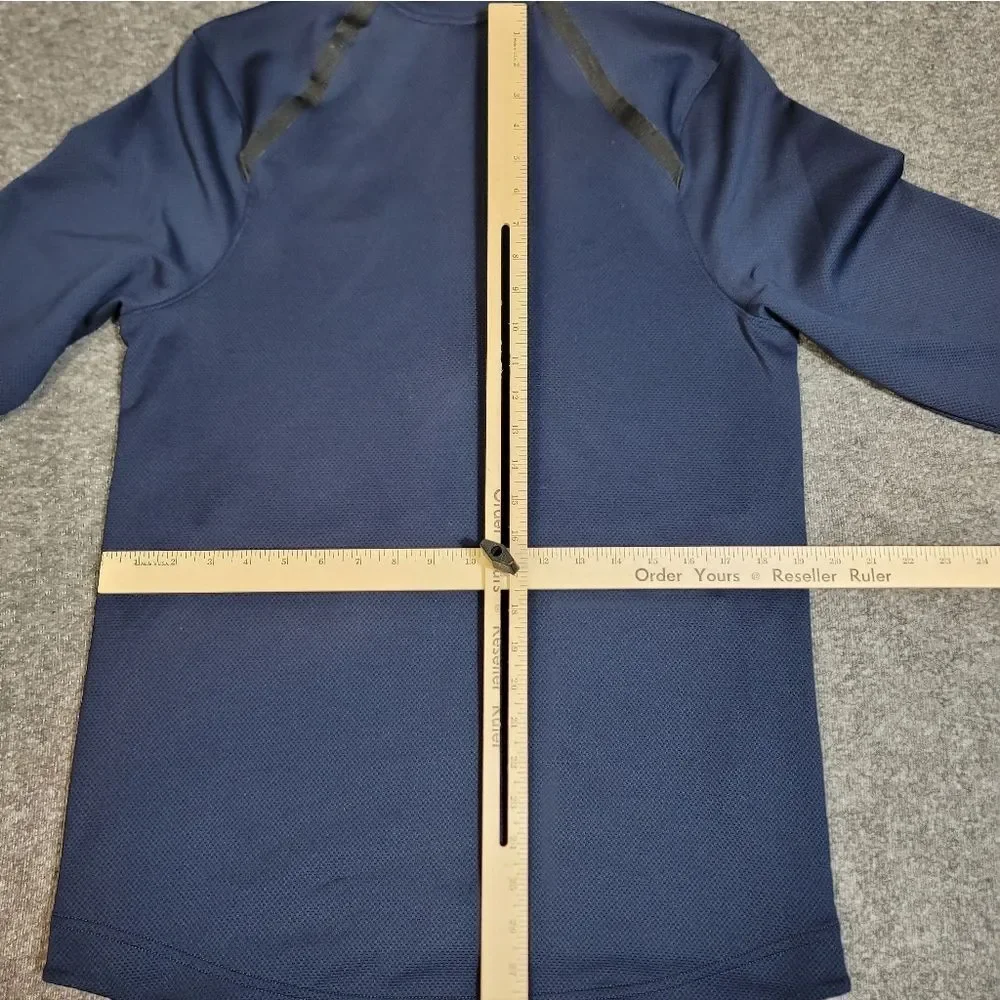 Nike Air Jordan X Michigan Wolverines Therma Full Zip Hoodie Men’s Size M Navy